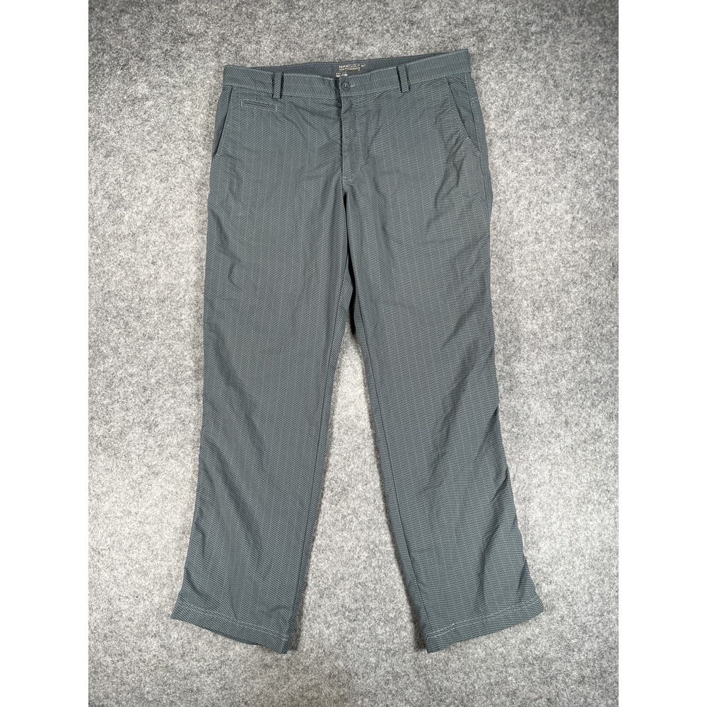 Nike Golf Tour Performance Pants Mens 36x32 Gray Dri-Fit Stretch Lightweight
